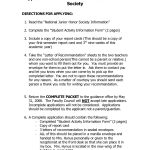 011 National Junior Honor Society Essay Samples Example ~ Thatsnotus With Regard To National Junior Honor Society Letter Of Recommendation Template