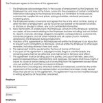 10 Free Employee Confidentiality Agreement Templates - Pdf inside payroll confidentiality agreement template