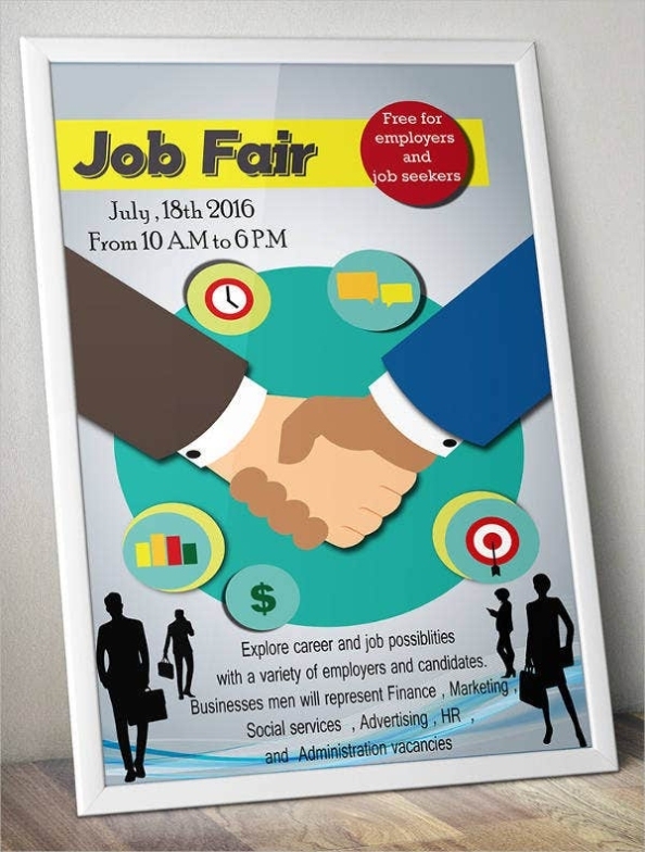 10+ Job Fair Flyer Templates – Psd, Eps, Vector, Pdf, Indesign | Free Within Career Flyer Template