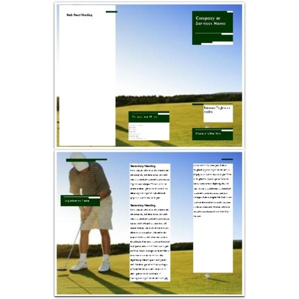 10 Microsoft Publisher Brochure Golf Template Options: Download With Regard To Microsoft Publisher Flyer Templates