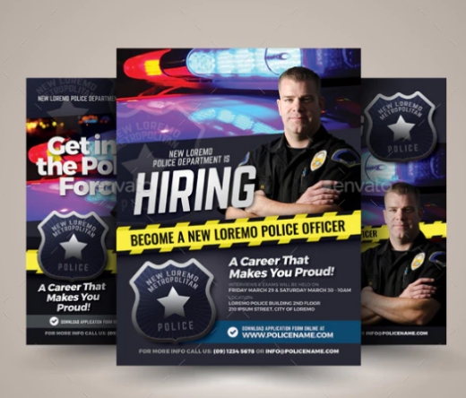 10+ Of The Best Recruitment Flyers Psd Templates | Utemplates Throughout Recruitment Flyer Template