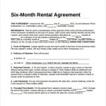 10 Simple Rental Agreement Templates Download For Free | Sample Templates in simple house rental agreement template