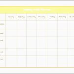 10 Weekly Planner Template In Word – Sampletemplatess – Sampletemplatess With Regard To Menu Planning Template Word