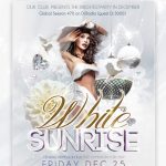 11 All White Party Flyer Psd Template Images – All White Party Flyer In All White Party Flyer Template Free