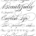 11 Fancy Handwriting Fonts Letters Images – Fancy Cursive Fonts In Fancy Letterhead Templates