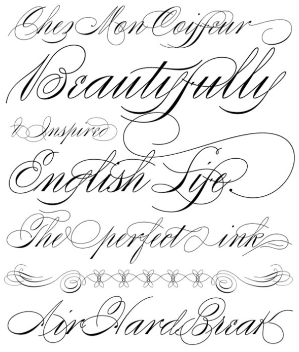 11 Fancy Handwriting Fonts Letters Images - Fancy Cursive Fonts In Fancy Letterhead Templates