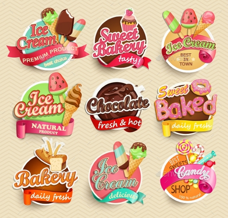 11+ Food Label Vector Designs | Design Trends – Premium Psd, Vector Inside Sweet Labels Template