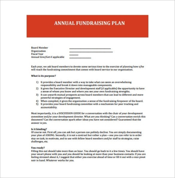 11+ Free Fundraising Plan Templates - Word, Pdf, Apple Pages | Free Throughout Fundraiser Proposal Template