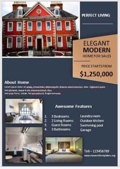 11 Free Online Apartment Flyer Templates – Microsoft Word Templates Throughout Apartment Rental Flyer Template