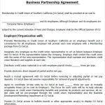 11 Sample Business Partnership Agreement Templates To Download | Sample For Free Small Business Partnership Agreement Template