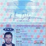 11 Usa Passport Template Psd Images - Blank Passport Template, Fake Usa with regard to Us Postcard Template