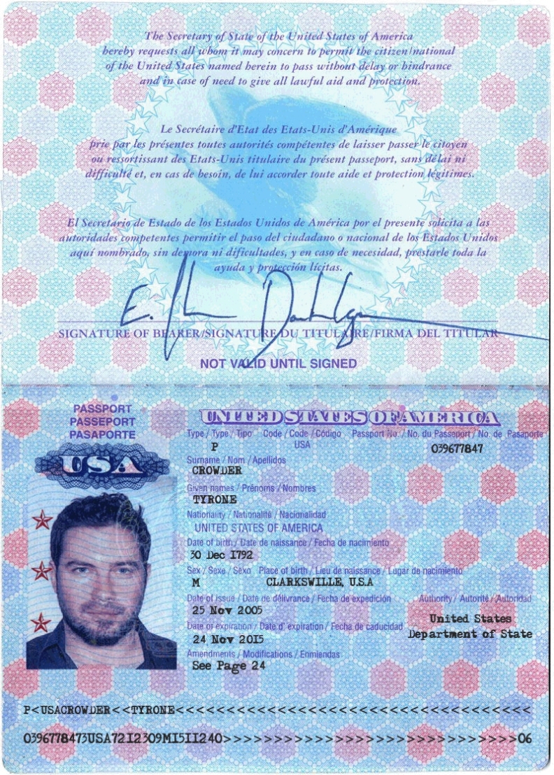11 Usa Passport Template Psd Images - Blank Passport Template, Fake Usa With Regard To Us Postcard Template