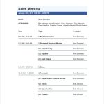12+ Sales Meeting Agenda Templates – Free Sample, Example Format Pertaining To Conference Call Agenda Template