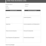 13+ Business Case Templates - Pdf, Doc | Free &amp; Premium Templates throughout Business One Sheet Template