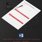 13+ Free Agenda Template – Meeting, Business, Weekly, Daily | Free For Non Profit Board Meeting Agenda Template