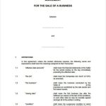 13+ Sale Of Business Agreement Templates - Pdf, Doc | Free &amp; Premium regarding Sale Of Business Contract Template Free
