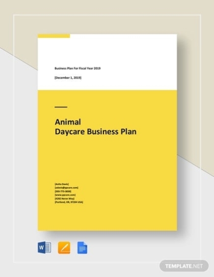 14+ Daycare Business Plan Template – Free Word, Excel, Pdf Format Pertaining To Daycare Business Plan Template Free Download