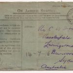 14 July 1916 - World War 1 Letters By Wilfred Charles Cundell Satchell for Olden Day Letter Template