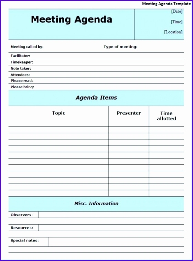 14 Minutes Of Meeting Template Excel – Excel Templates With Mom Meeting Template