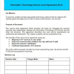 14+ Sample Service Level Agreement Templates - Pdf, Word, Pages pertaining to standard sla agreement template