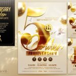 15+ Anniversary Flyer Template Psd, Word, Ai And Indesign Format Pertaining To Anniversary Flyer Template Free