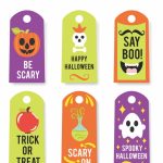 15 Best Printable Halloween Goodie Bag Tags - Printablee with Goodie Bag Label Template