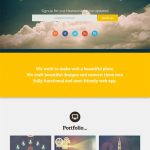 15 Free One Page Html & Psd Website Templates | Web & Graphic Design Within One Page Business Website Template