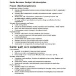 15+ Job Description Templates – Free Sample, Example, Format | Free Throughout Business Analyst Report Template