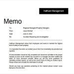 16+ Professional Memo Templates – Sample Word, Google Docs Format Inside Note To File Template