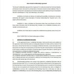 17+ Basic Confidentiality Agreement Templates – Free Sample, Example Regarding Mutual Confidentiality Agreement Template