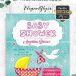 17+ Free Baby Shower Invitation Templates In Psd For Girls And Boys pertaining to Baby Shower Flyer Templates Free