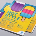 17 + Ice Cream Flyer Templates – Psd, Ai, Eps Vector, Word | Free Inside Ice Cream Party Flyer Template
