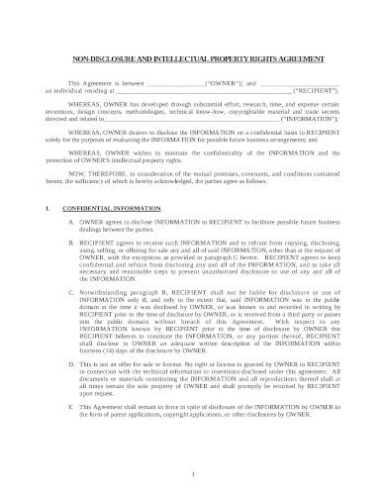 17+ Intellectual Property Agreement Templates - Pdf, Doc | Free In Intellectual Property Assignment Agreement Template