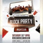 18+ Amazing Block Party Flyer Designs – Psd, Ai, Indesign | Free With Block Party Flyer Template Free