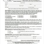 18+ Event Contract Templates In Ms Word | Pages | Google Docs | Pdf With Regard To Venue Rental Agreement Template