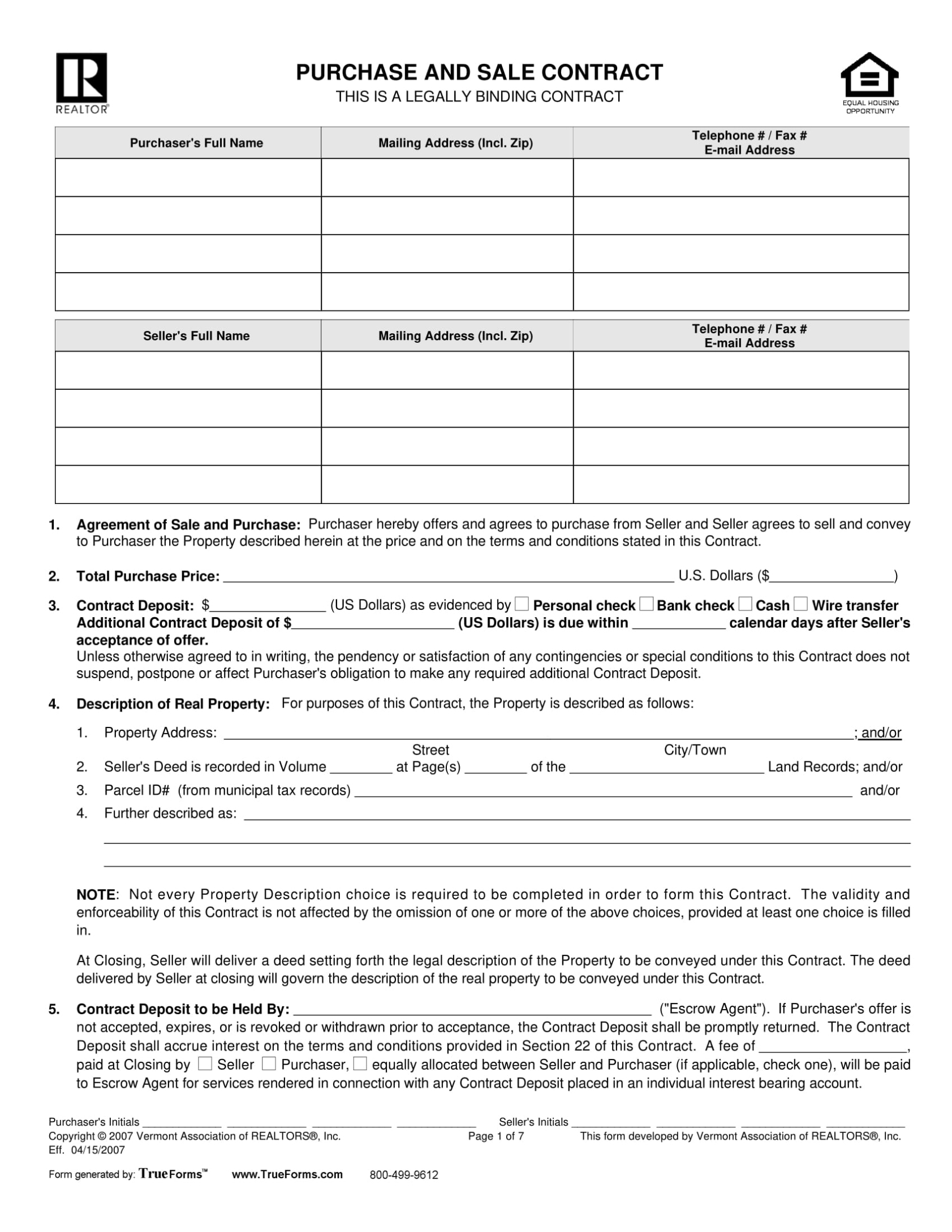 18+ Purchase Agreement Contract Form Examples – Pdf, Docs, Pages | Examples With Regard To Vendor Take Back Agreement Template