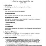 19+ Board Meeting Minutes Examples – Word, Apple Pages, Google Docs Within Meeting Recap Template
