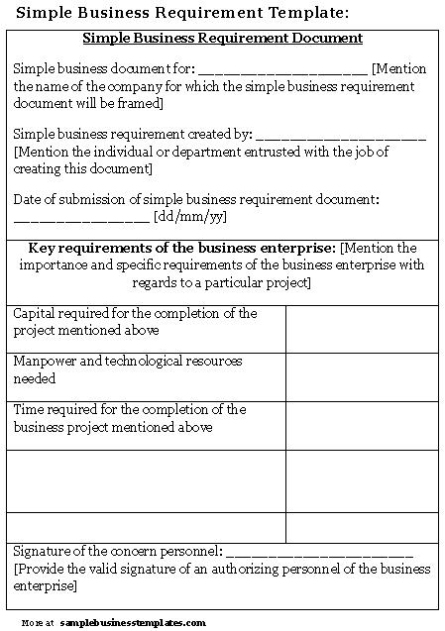 19+ Business Requirements Document Examples – Pdf | Examples For Project Business Requirements Document Template
