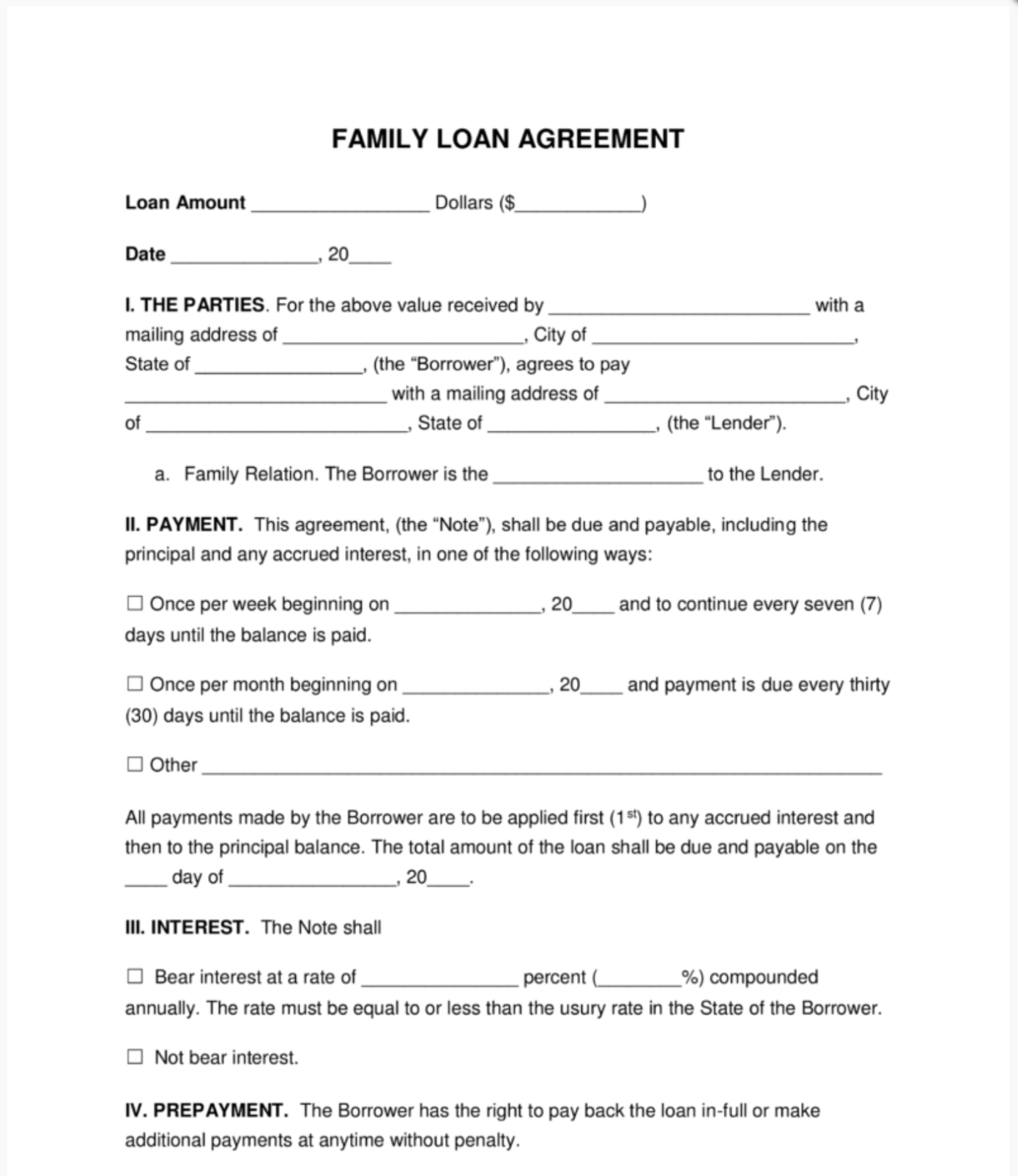 19+ Contract Template For Lending Money To A Friend - Template For Legal Contract Template For Borrowing Money
