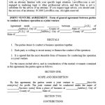 19+ Free Joint Venture Agreement Templates – Ms Office Documents Within Free Simple Joint Venture Agreement Template