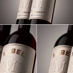 19+ Free Wine Bottle Mockups Psd | Mockups | Design Trends Regarding Wine Bottle Label Design Template