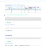 2 Easy Quarterly Progress Report Templates | Free Download pertaining to Business Quarterly Report Template