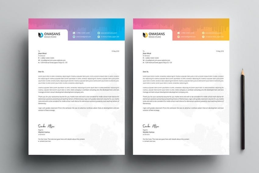 20 Best Free Microsoft Word Corporate Letterhead Templates In Free Letterhead Templates For Microsoft Word