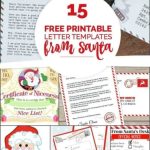 20 Free Printable Letters To Santa Templates – Spaceships And Laser Beams Pertaining To Free Letters From Santa Template