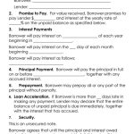 20 Free Unsecured Promissory Note Templates [Word – Pdf] Throughout Unsecured Promissory Note Template