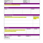 20 Handy Meeting Minutes & Meeting Notes Templates Intended For Informal Meeting Minutes Template