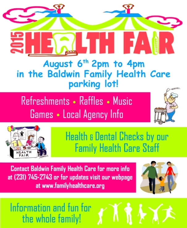 2015 Health Fair | Family Health Care For Health Fair Flyer Templates Free