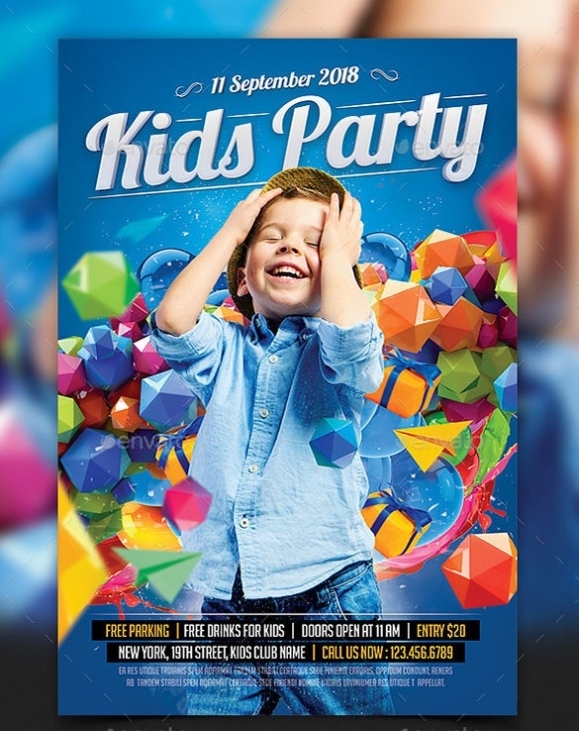 22 + Amazing Birthday Party Psd Flyer Templates – Word, Eps Vector Pertaining To Birthday Party Flyer Templates Free