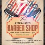 22+ Best Barbershop Flyer Templates & Designs – Psd, Ai, Word | Free Within Cool Flyer Templates For Word