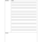 22 Cornell Note Taking Template Word – Free Popular Templates Design Inside Note Taking Template Word